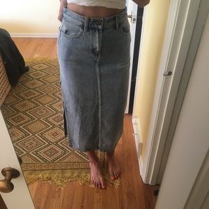 Tna Jeans Skirt
